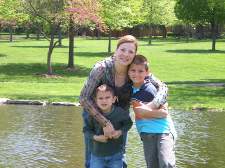 Me and my boys on Mother's Day