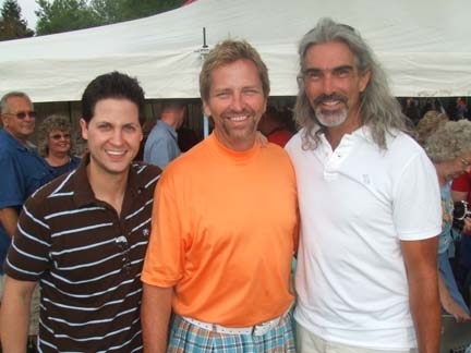  Hugh with Wes and Guy, members of the Gaither Vocal Band