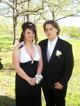 My son Robby and his prom date Alta