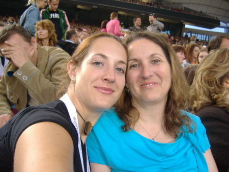 Nicole & Mom Rockin' Out w/the Stones!