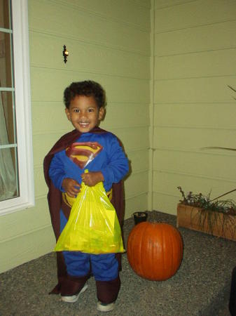 Xander's First Trick or Treat 2006