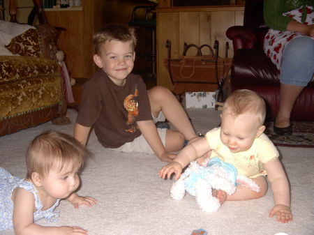 Sophie and her Cousins on Mother's Day