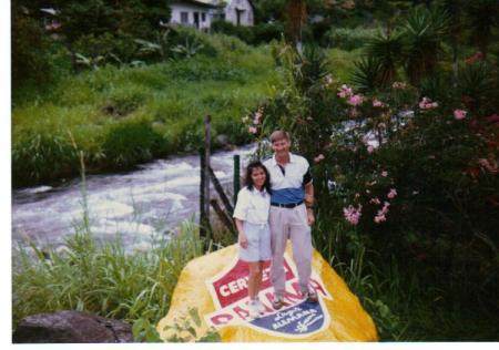 Eneida and I in Panama 1993