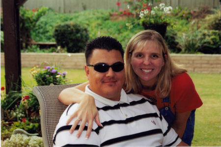 My wife Sharon and I 2002