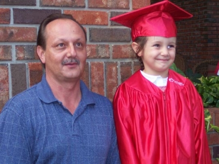 My Dad & my niece Aliyah(Terri's lil' one) She's 5 now. They grow up too fast!