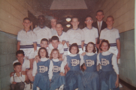 1959 Blackmont Basketball and Cheerleading Teams