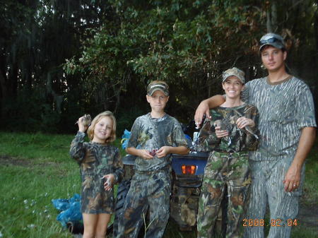 family bird hunt