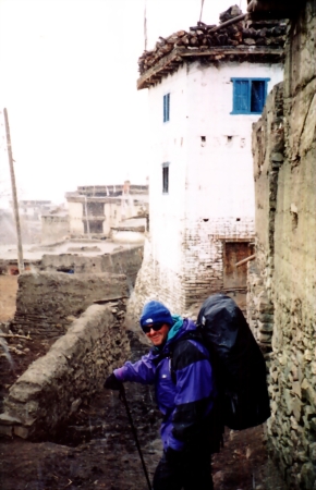 Trekking in Mustang region of Nepal