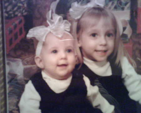 My baby girls - December 1998