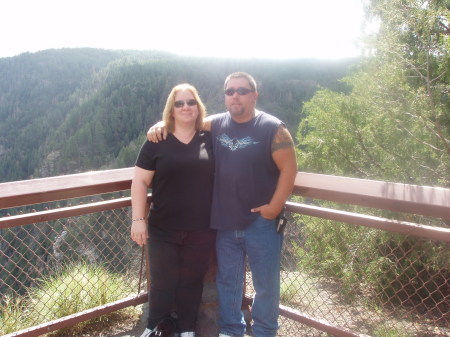 Bryan and I near Flagstaff