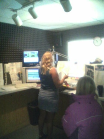 Me doing a Live show as Shelly Fox on KFLG Country!
