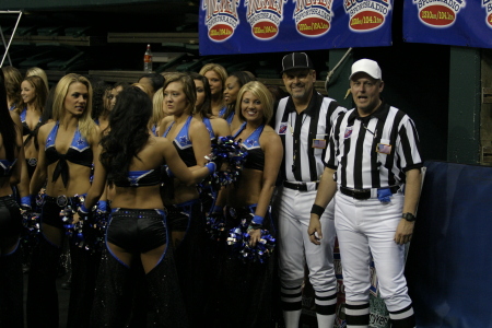 QB Bowl, with the Cheerleaders