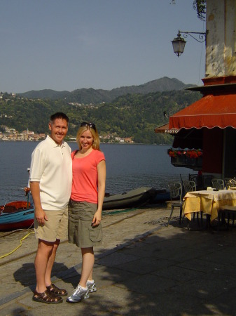 David and Jill in Italy