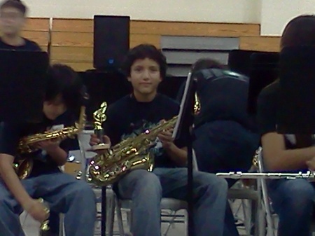 Mikey's band concert