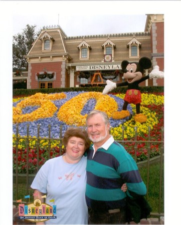 Gene and Judy at Disneyland