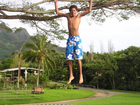 Ethan in Hawaii
