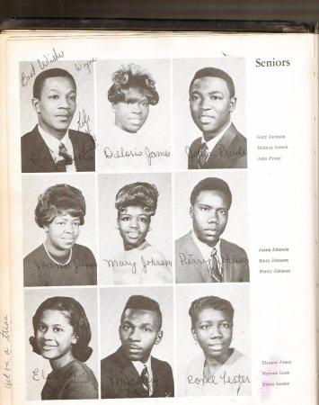 Arlene Gibson's album, Cooley seniors, juniors, freshmans