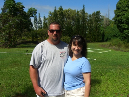 Dean and I in Hilo 2006