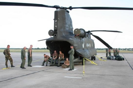 Chinook helicopter