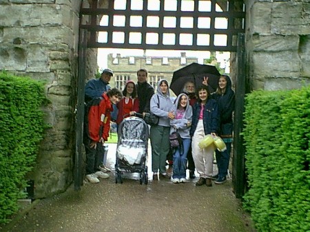 At the gates of Warwick Castle