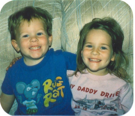 Cyndal & Steven as toddlers