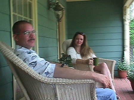 Us on the porch 2005