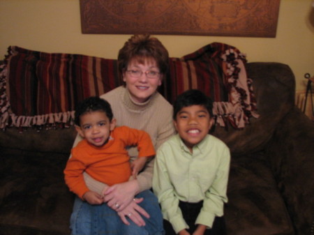 Me and my boys-Christmas 2007
