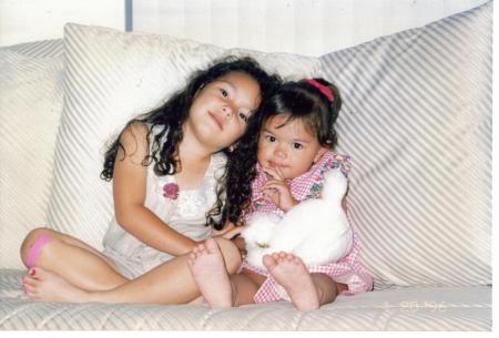 When they were younger--Kaitlin & Jennifer