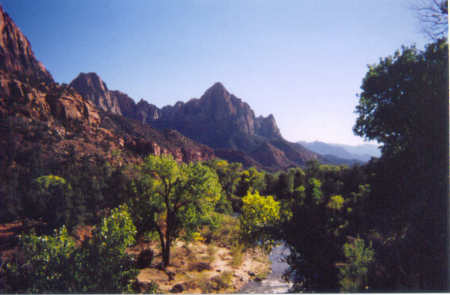 Zion Park Utah - October, 2004