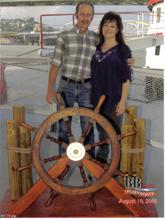 Me & Michael on board the Belle of Cincinnati 8/19/06