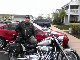 Me out for a cold morning ride last fall.