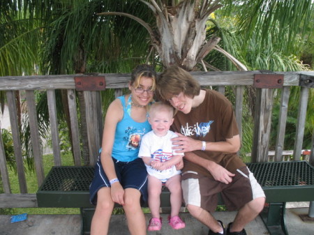 Our 3 kids at the zoo