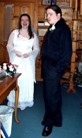 Laura and Jeremy, August 5, 2005