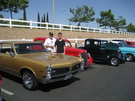 Mark and Cole showing off their GTO