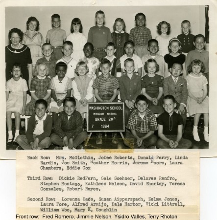 2nd grade 1964