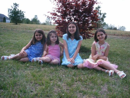 My 4 nieces (Kevin & Fran's)