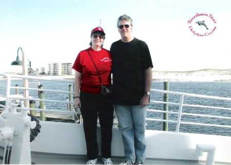 Tim and Mary Ann on our 25th Anniversary 2nd Honeymoon to Destin-Ft Walton Beach FL