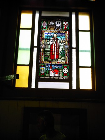 stained glass window St. Thomas Church