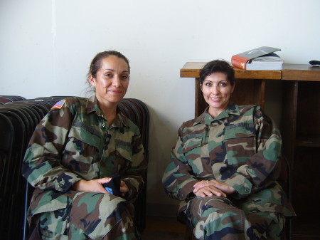 Jackie and me at the 228th in March 2005