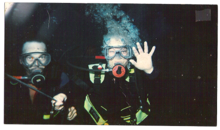 Larry & Kathy Scuba Diving 1998
