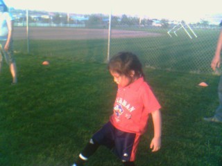 DJ at soccer practice