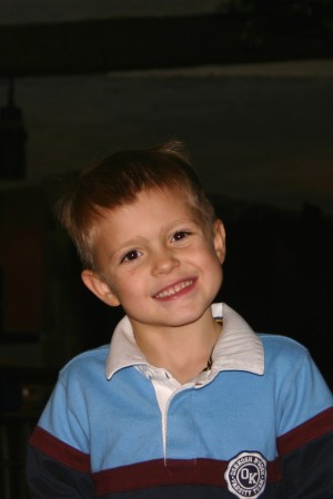 Carson in November 2006, age 5