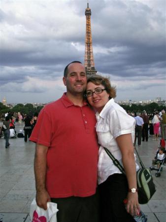 Hubby and I in Paris