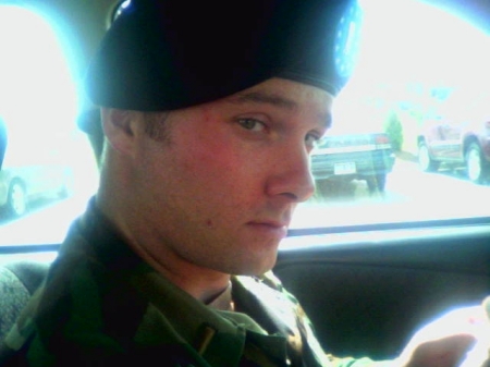 My husband in uniform