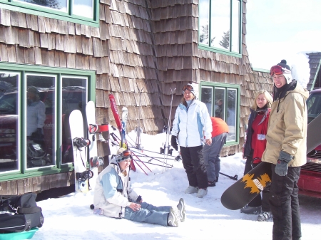 Getting ready to hit the slopes