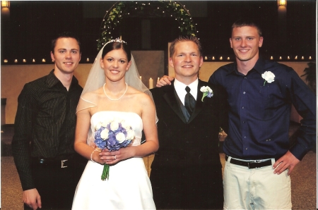 Chris, Leah, Jared and Aaron