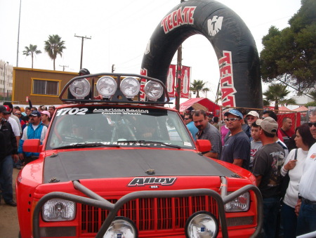 Baja 1000 Race Car in Mexico