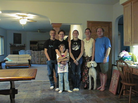 my family about 5 years ago. look how youg they were!
