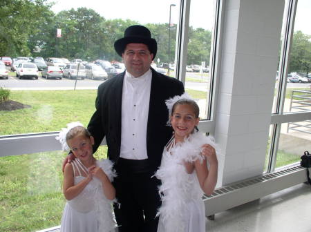 Gianna, Marissa, and I at our Dancing dads recital