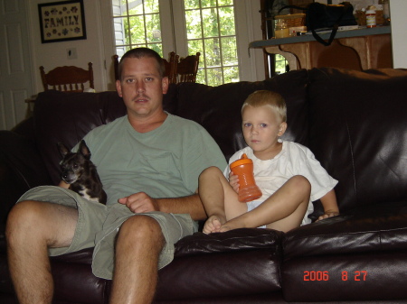 Daddy, Nate and Josie
